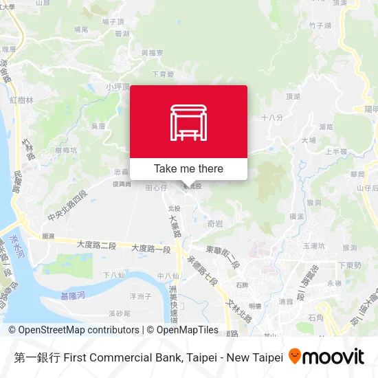 第一銀行 First Commercial Bank map