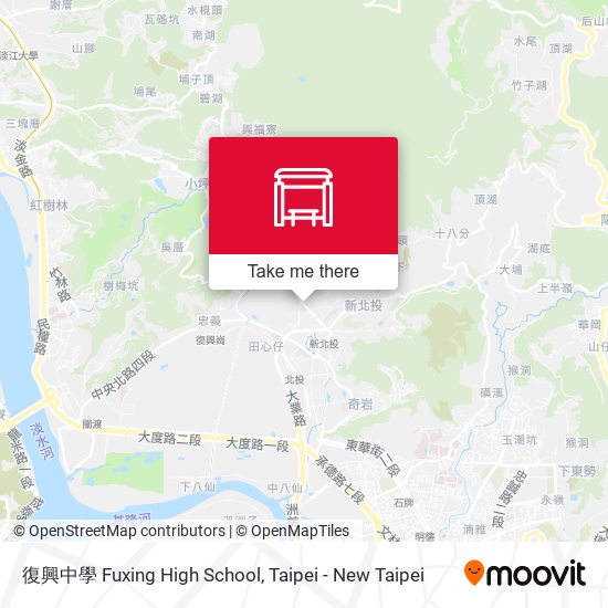 復興中學 Fuxing High School地圖