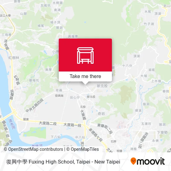 復興中學 Fuxing High School地圖