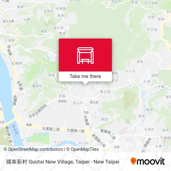 國泰新村 Guotai New Village map
