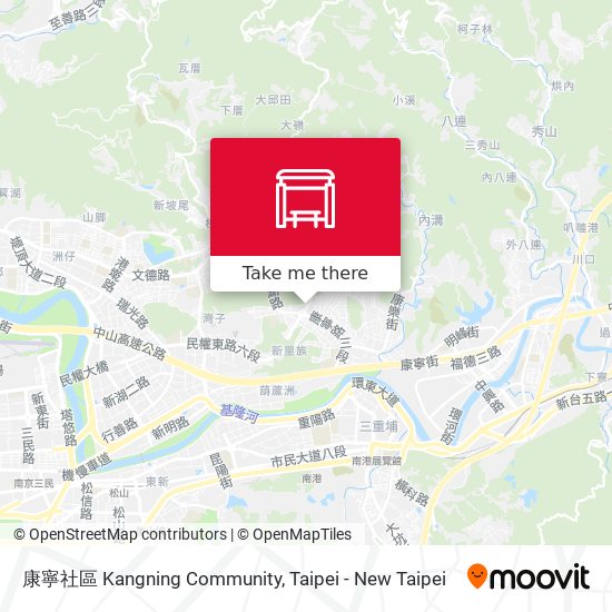 康寧社區 Kangning Community map