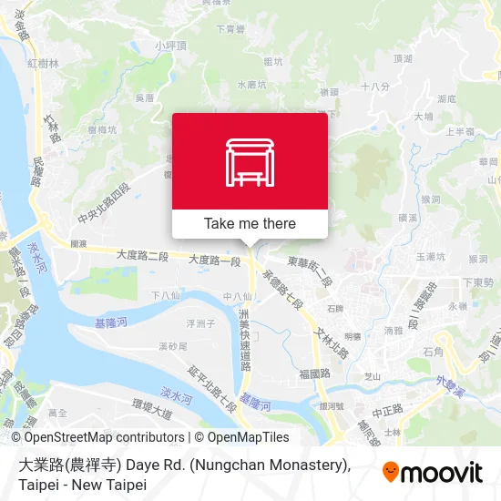 大業路(農禪寺) Daye Rd. (Nungchan Monastery) map