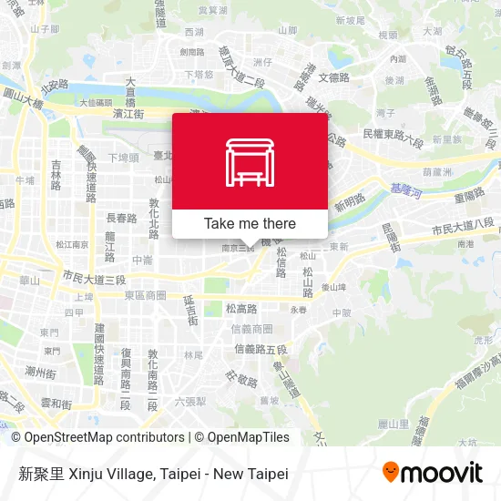 新聚里 Xinju Village map