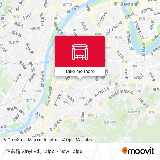 信義路 Xinyi Rd.地圖