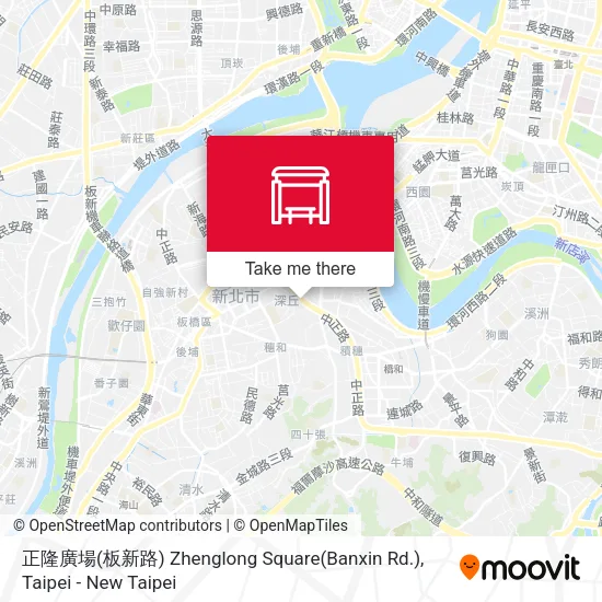 正隆廣場(板新路) Zhenglong Square(Banxin Rd.)地圖