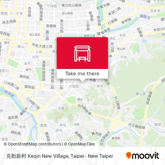 克勤新村 Keqin New Village地圖