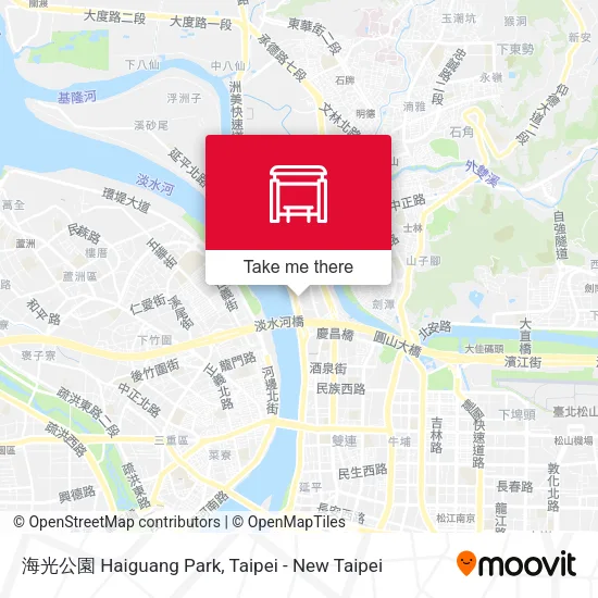 海光公園 Haiguang Park map