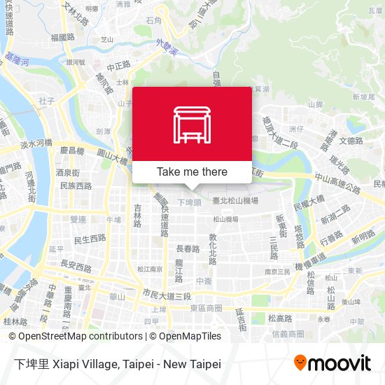 下埤里 Xiapi Village map