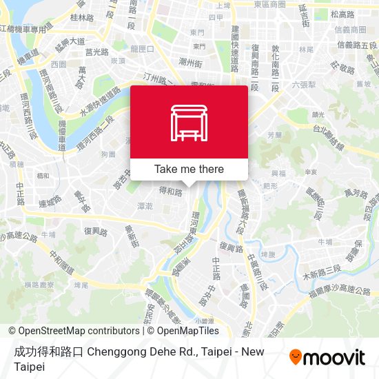 成功得和路口 Chenggong Dehe Rd. map