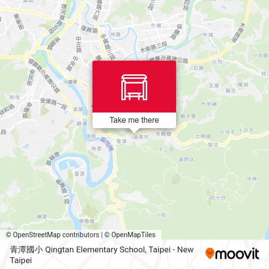 青潭國小 Qingtan Elementary School map