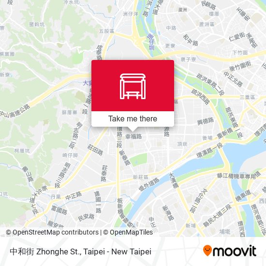 中和街 Zhonghe St.地圖