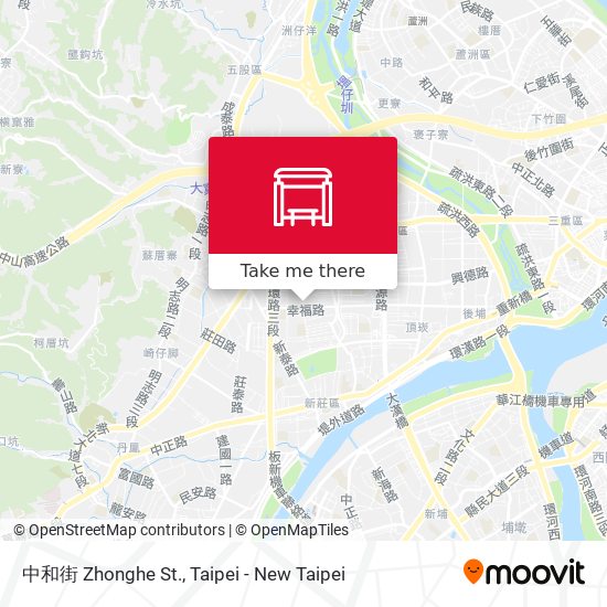 中和街 Zhonghe St.地圖
