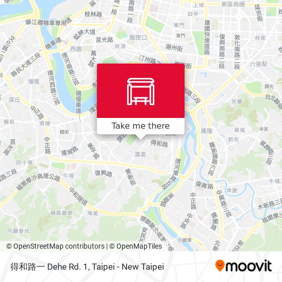得和路一 Dehe Rd. 1地圖