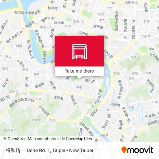 得和路一 Dehe Rd. 1地圖