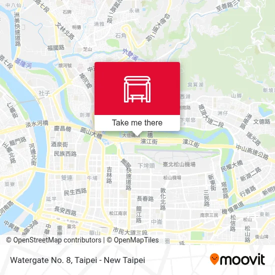 八號水門 Watergate No. 8 map