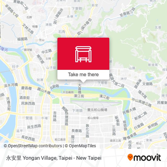 永安里 Yongan Village map