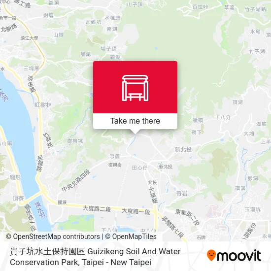 貴子坑水土保持園區 Guizikeng Soil And Water Conservation Park map