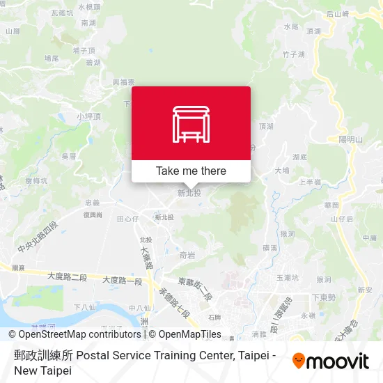 郵政訓練所 Postal Service Training Center地圖