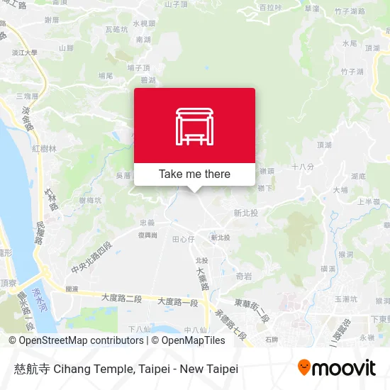 慈航寺 Cihang Temple map