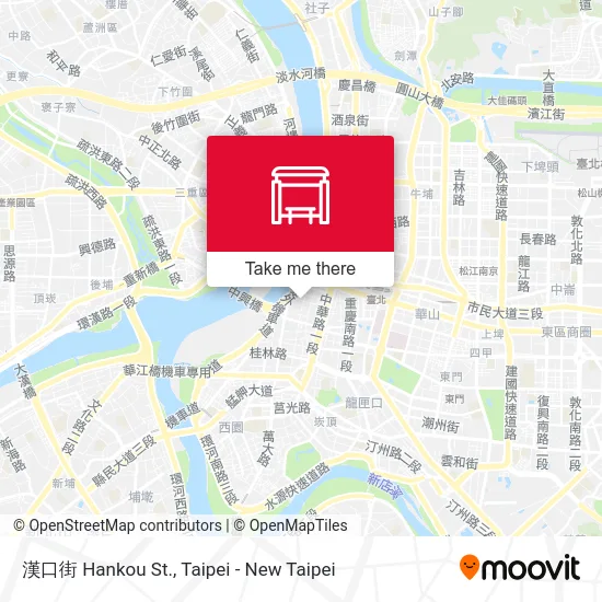 漢口街 Hankou St.地圖