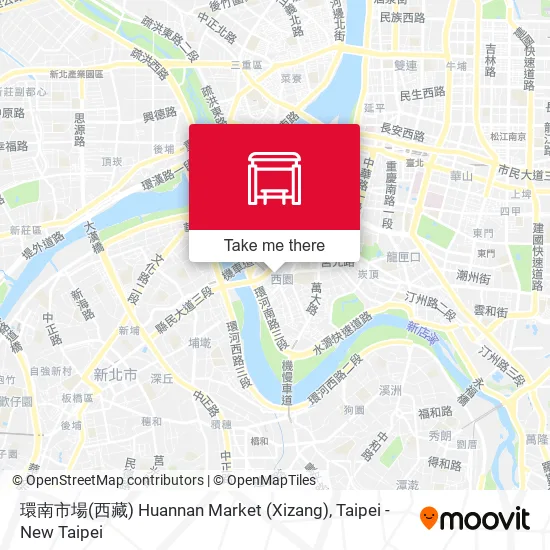 環南市場(西藏) Huannan Market (Xizang)地圖