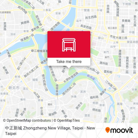 中正新城 Zhongzheng New Village地圖
