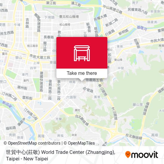世貿中心(莊敬) World Trade Center (Zhuangjing) map