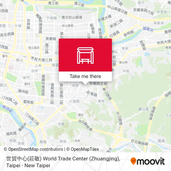 世貿中心(莊敬) World Trade Center (Zhuangjing)地圖