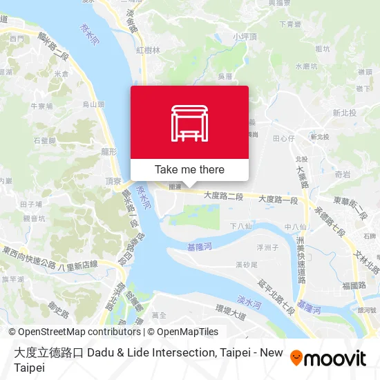 大度立德路口 Dadu & Lide Intersection地圖