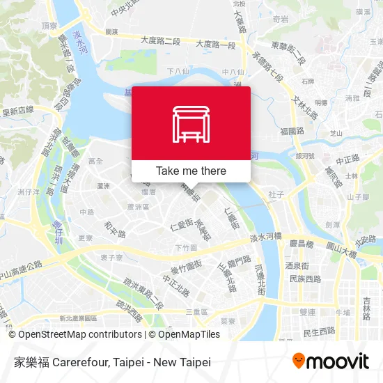 家樂福 Carerefour map