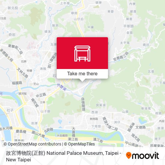 故宮博物院(正館) National Palace Museum (I) map