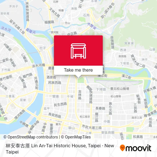 林安泰古厝 Lin An-Tai Historic House地圖