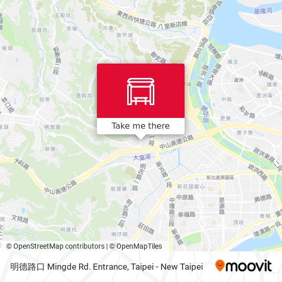 明德路口 Mingde Rd. Entrance map