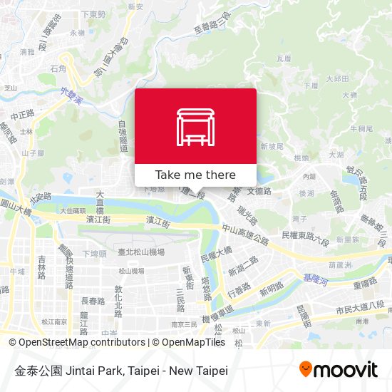 金泰公園 Jintai Park map