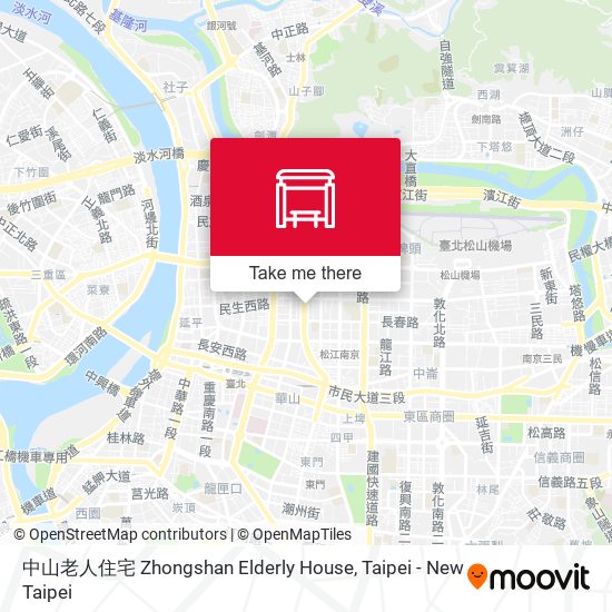 中山老人住宅 Zhongshan Elderly House map