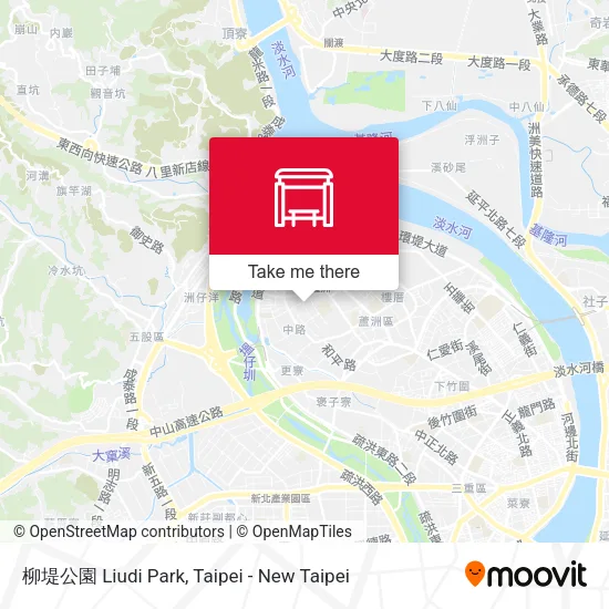 柳堤公園 Liudi Park map