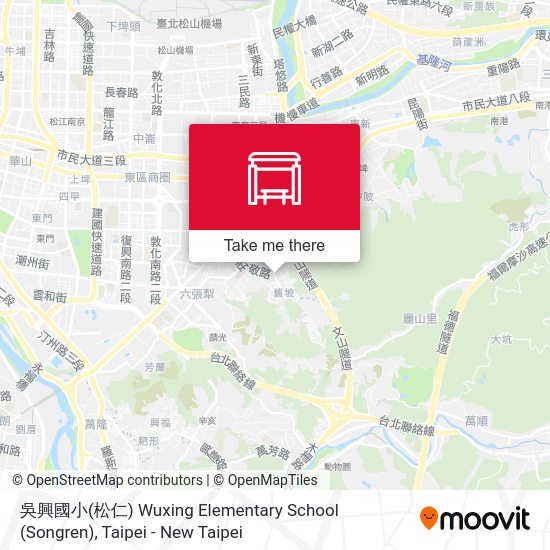 吳興國小(松仁) Wuxing Elementary School (Songren) map