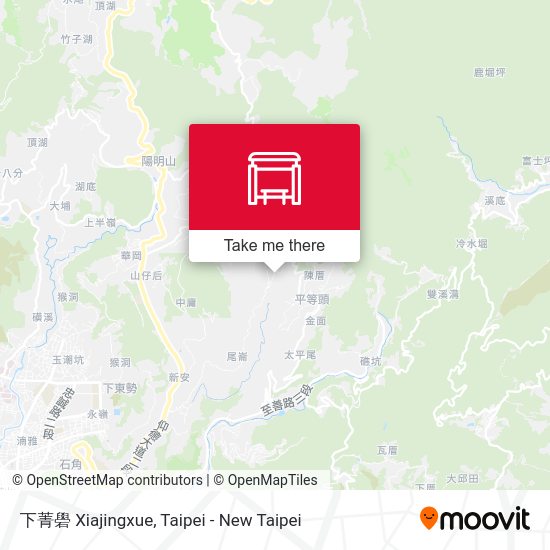 下菁礐 Xiajingxue地圖