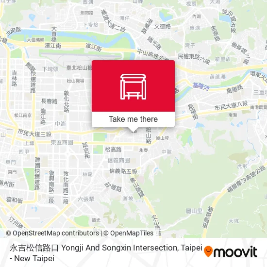 永吉松信路口 Yongji And Songxin Intersection map