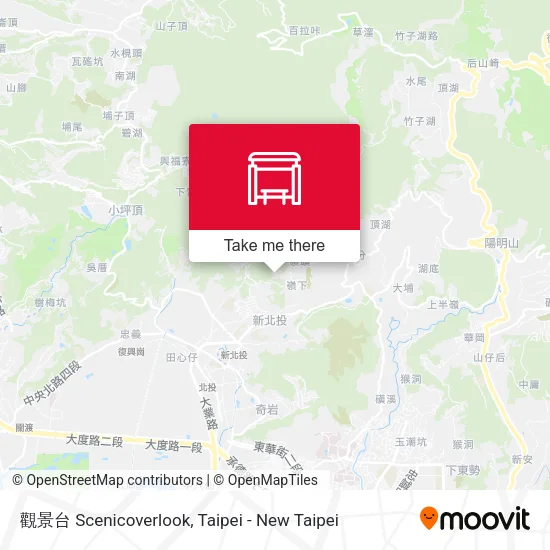 觀景台 Scenicoverlook map