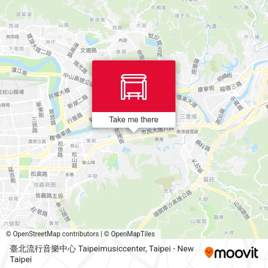 臺北流行音樂中心 Taipeimusiccenter地圖