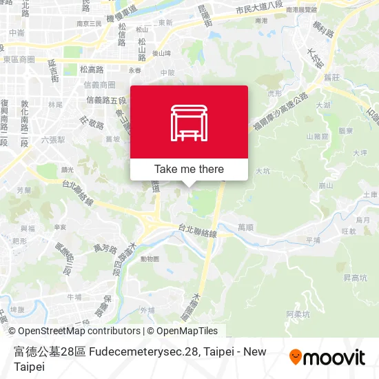 富德公墓28區 Fudecemeterysec.28地圖