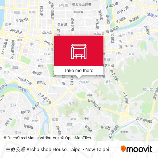 主教公署 Archbishop House地圖