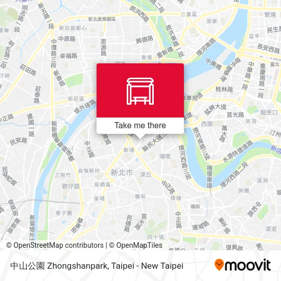 中山公園 Zhongshanpark地圖