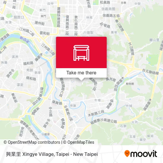興業里 Xingye Village map