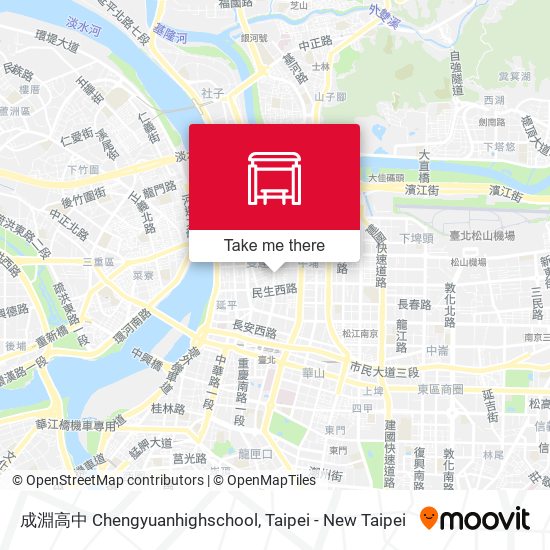 成淵高中 Chengyuanhighschool map