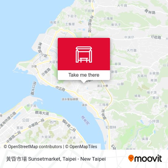 黃昏市場 Sunsetmarket地圖