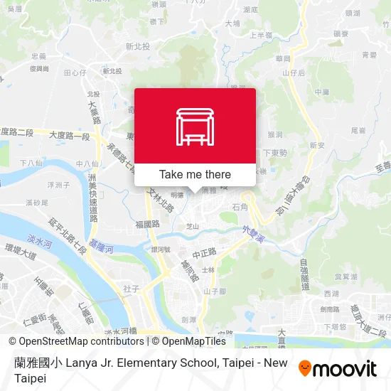 蘭雅國小 Lanya Jr. Elementary School map