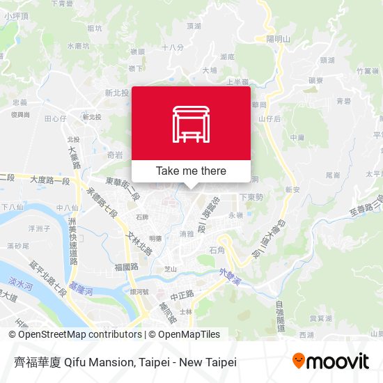 齊福華廈 Qifu Mansion map