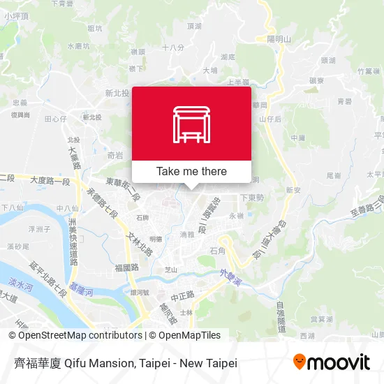 齊福華廈 Qifu Mansion map